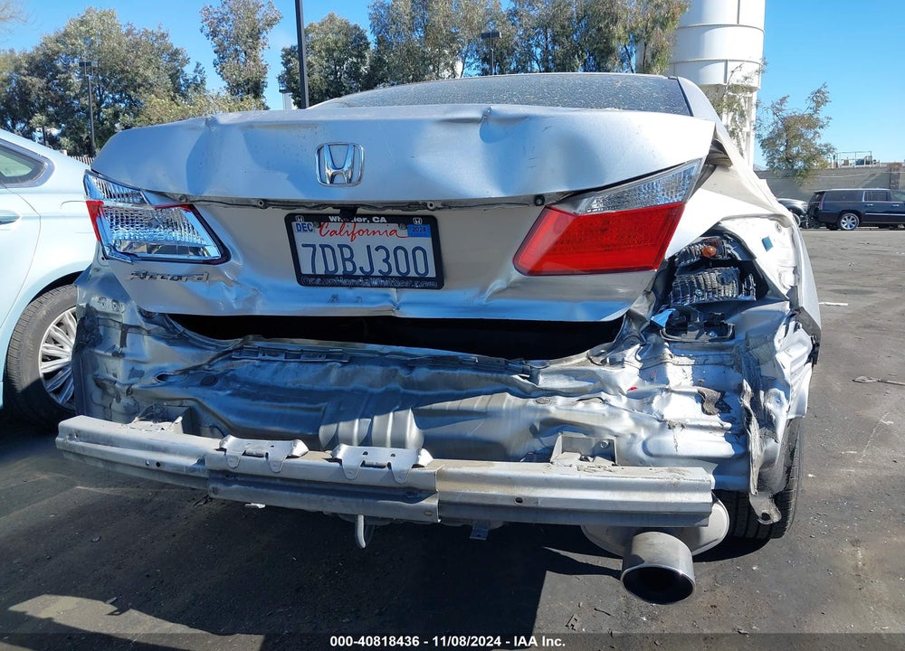 2013 HONDA ACCORD LX VIN: 1HGCR2F34DA186451