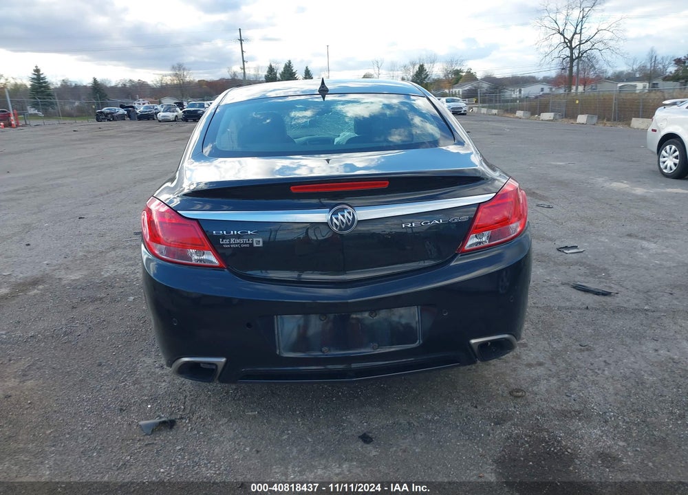 2013 BUICK REGAL GS VIN: 2G4GV5GV5D9194983