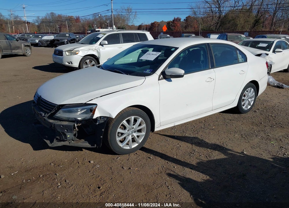 2011 VOLKSWAGEN JETTA 2.5L SE VIN: 3VWDZ7AJ8BM021778