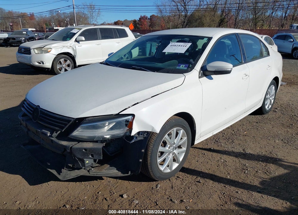 2011 VOLKSWAGEN JETTA 2.5L SE VIN: 3VWDZ7AJ8BM021778