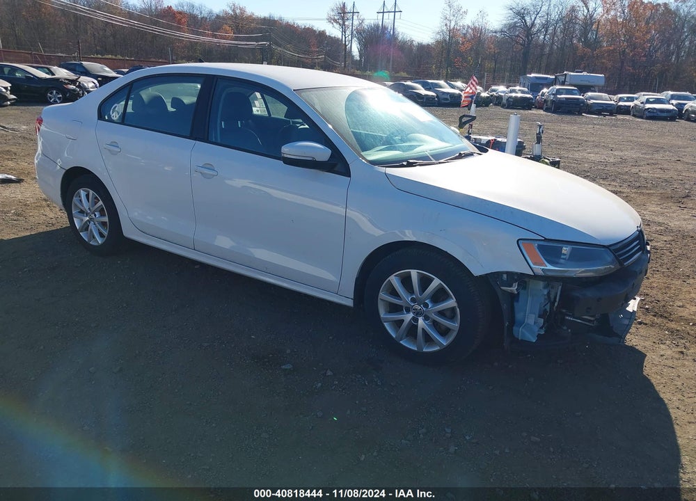 2011 VOLKSWAGEN JETTA 2.5L SE VIN: 3VWDZ7AJ8BM021778