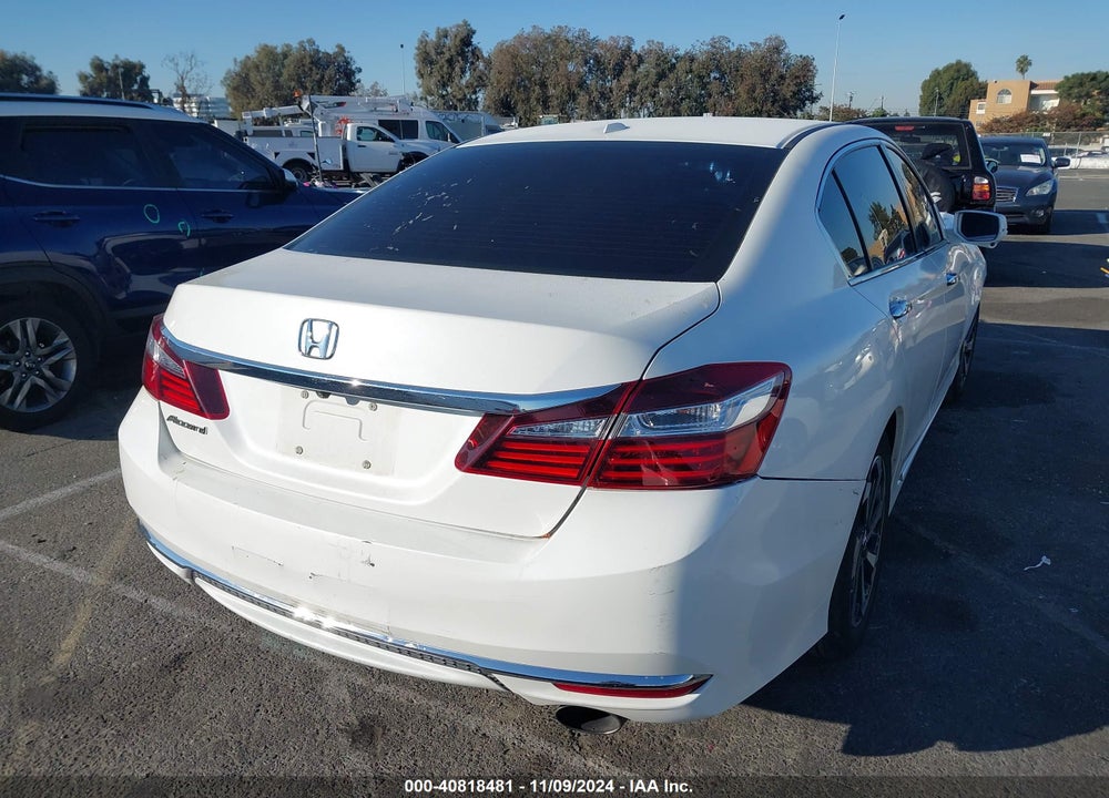 2016 HONDA ACCORD EX-L VIN: 1HGCR2F82GA065644