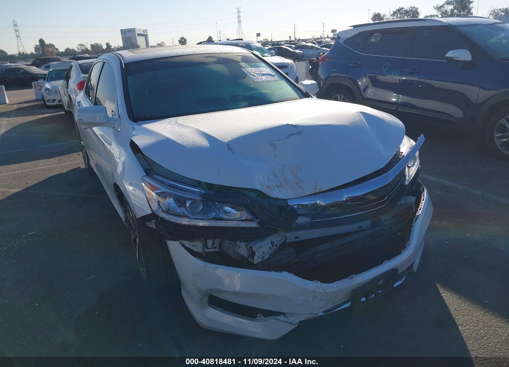 2016 HONDA ACCORD EX-L VIN: 1HGCR2F82GA065644