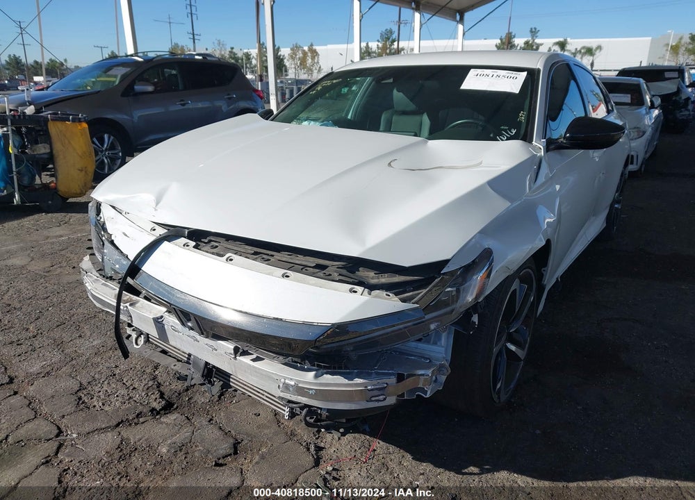 2022 HONDA ACCORD SPORT VIN: 1HGCV1F30NA103623