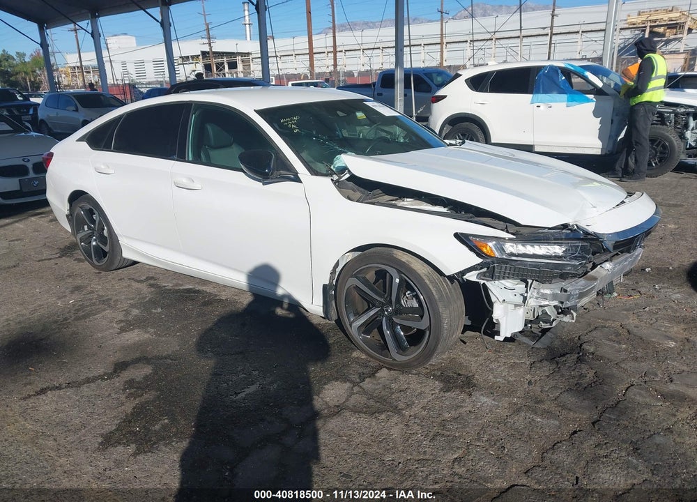 2022 HONDA ACCORD SPORT VIN: 1HGCV1F30NA103623