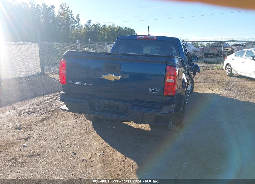 2019 CHEVROLET COLORADO VIN: 1GCGTBEN8K1290863