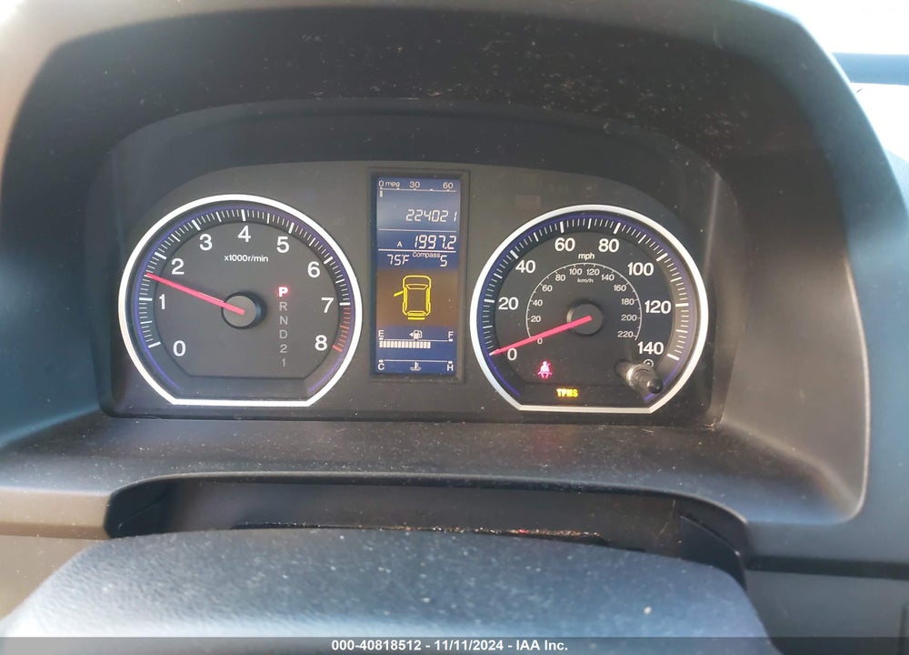 2010 HONDA CR-V EX-L VIN: 5J6RE3H75AL013333