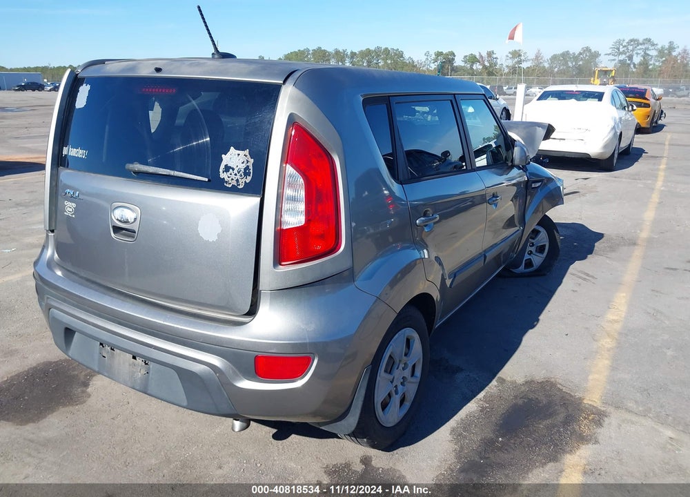 2013 KIA SOUL VIN: KNDJT2A50D7624587