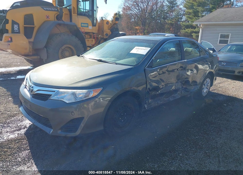 2012 TOYOTA CAMRY LE VIN: 4T1BF1FKXCU612544