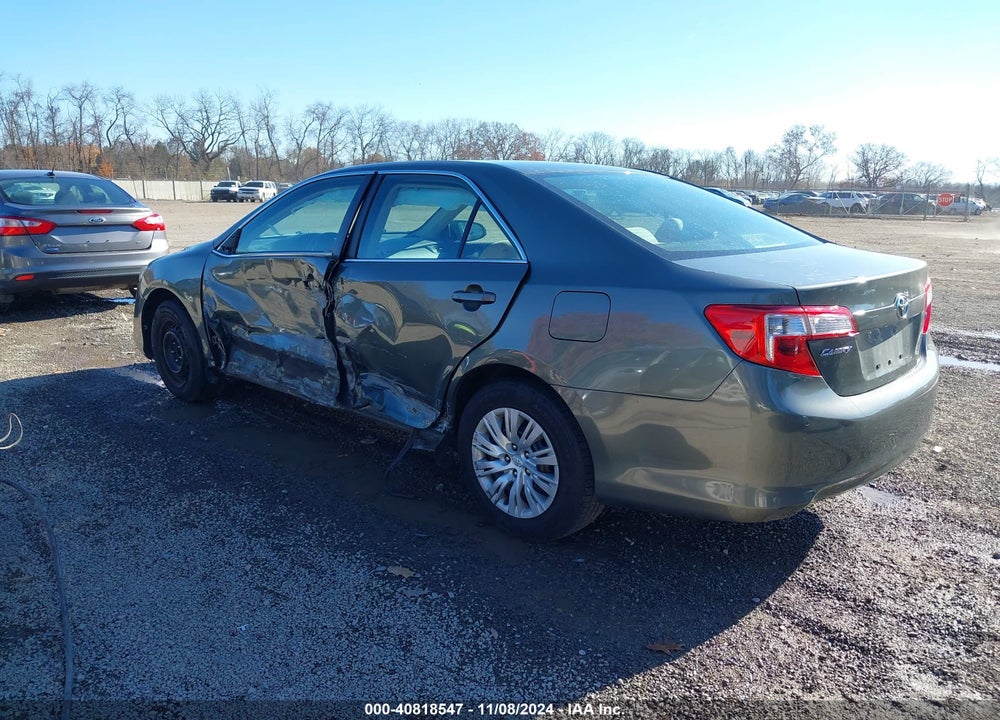 2012 TOYOTA CAMRY LE VIN: 4T1BF1FKXCU612544