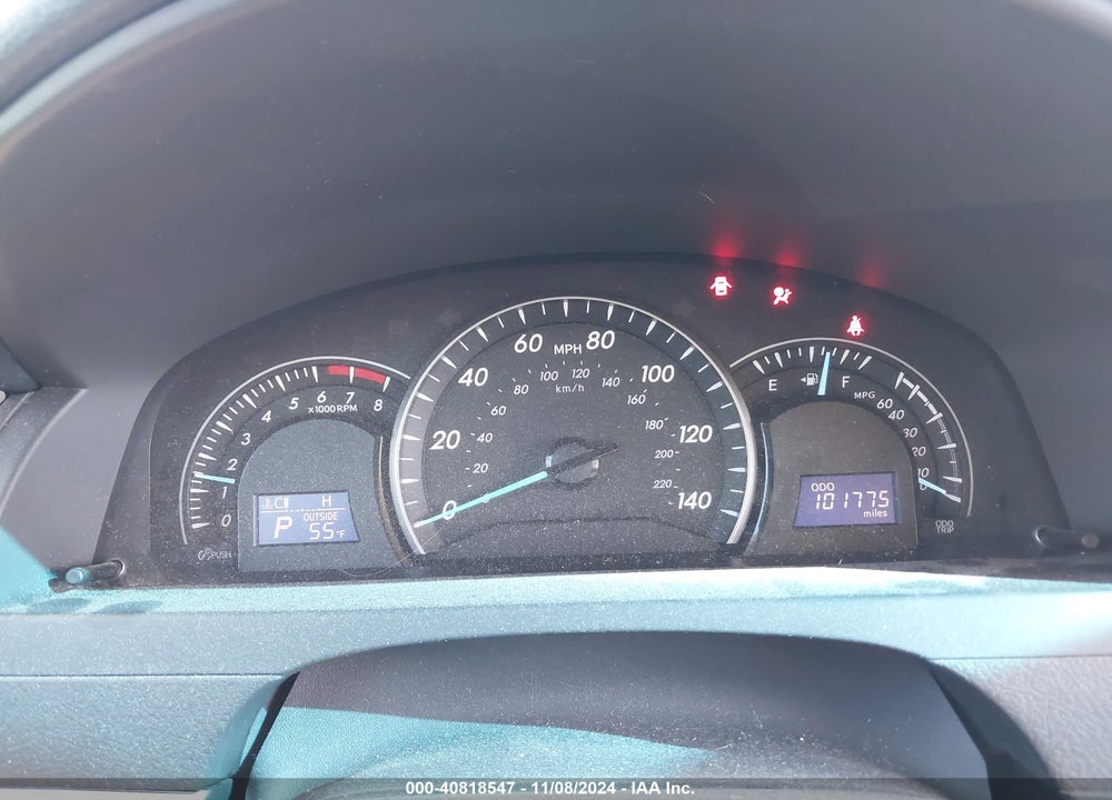 2012 TOYOTA CAMRY LE VIN: 4T1BF1FKXCU612544