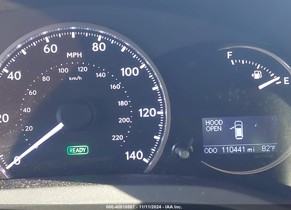 2015 LEXUS CT 200H VIN: JTHKD5BH3F2221309