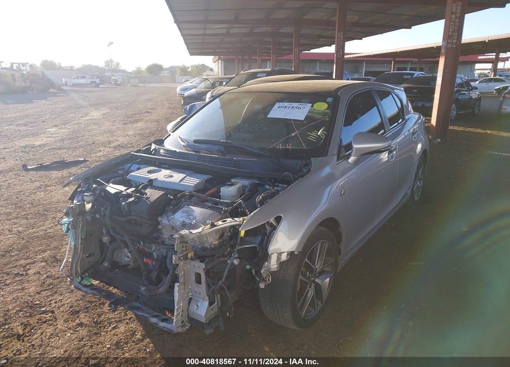 2015 LEXUS CT 200H VIN: JTHKD5BH3F2221309