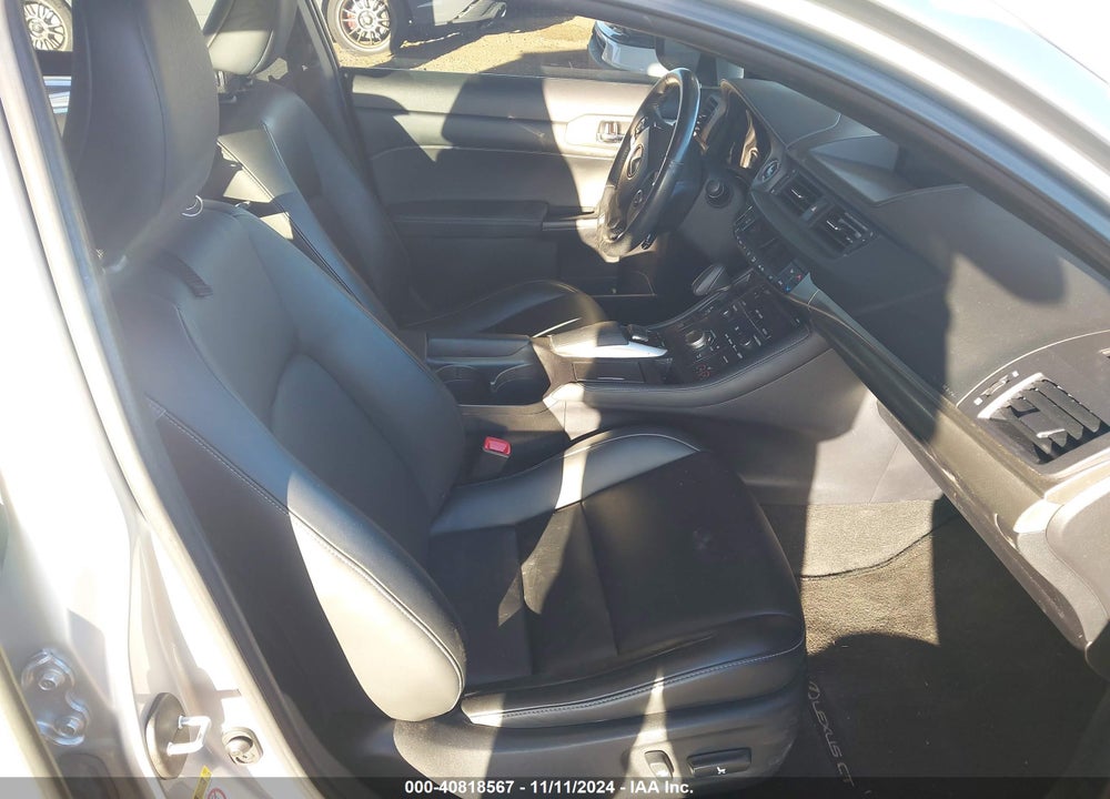 2015 LEXUS CT 200H VIN: JTHKD5BH3F2221309