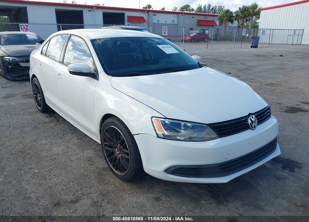 2012 VOLKSWAGEN JETTA 2.5L SE VIN: 3VWDX7AJXCM339635