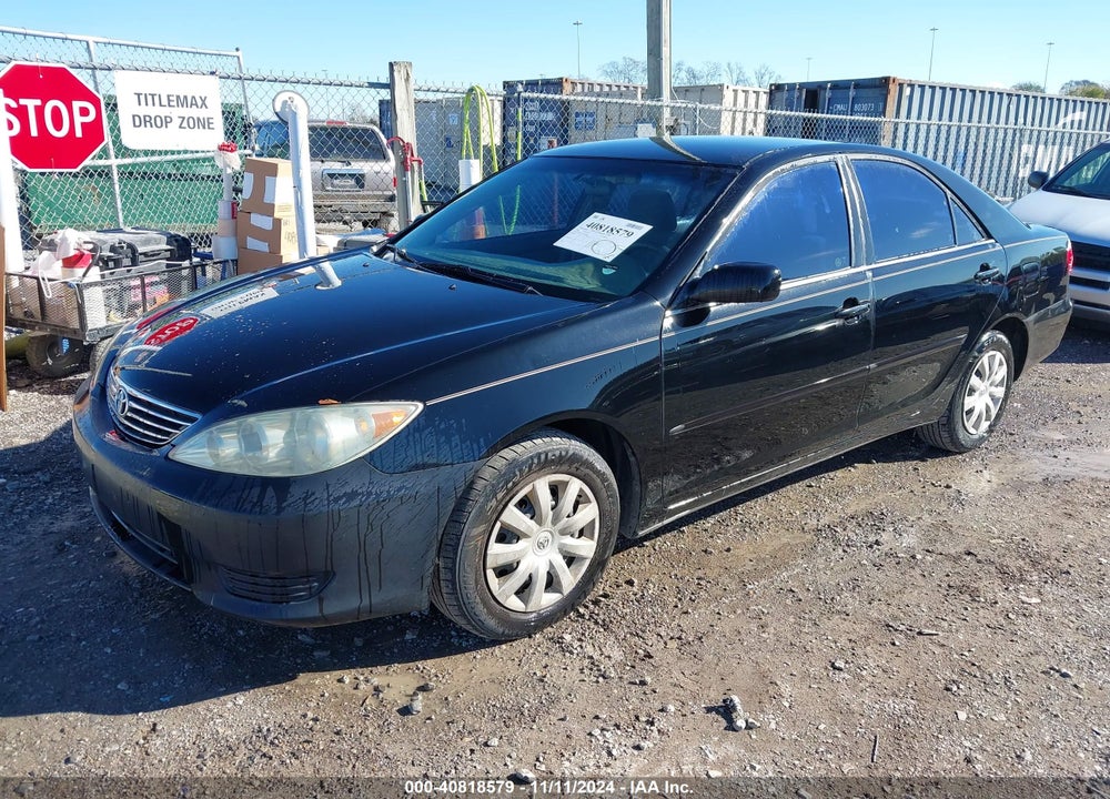 2005 TOYOTA CAMRY LE VIN: 4T1BE32K65U008920