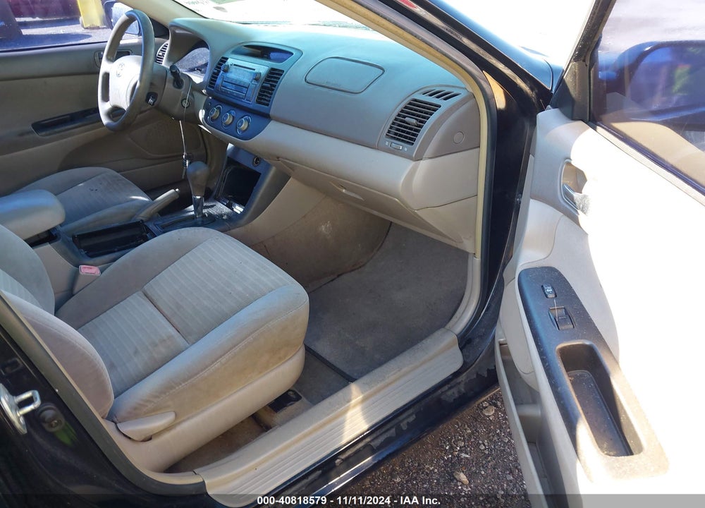 2005 TOYOTA CAMRY LE VIN: 4T1BE32K65U008920
