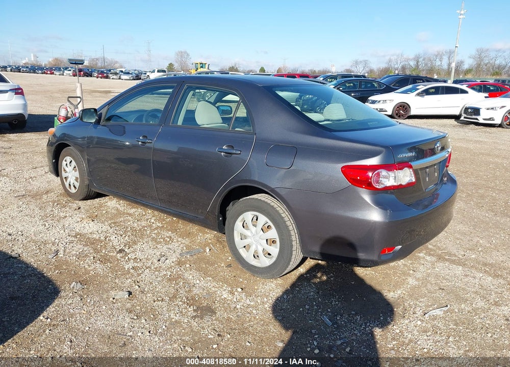 2011 TOYOTA COROLLA LE VIN: JTDBU4EE3B9135092