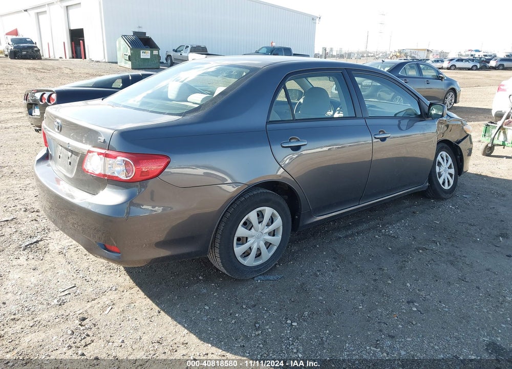 2011 TOYOTA COROLLA LE VIN: JTDBU4EE3B9135092