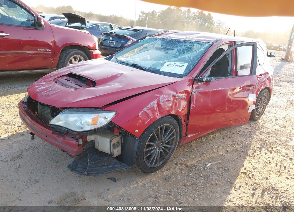 2012 SUBARU IMPREZA WRX VIN: JF1GR7E68CG200927