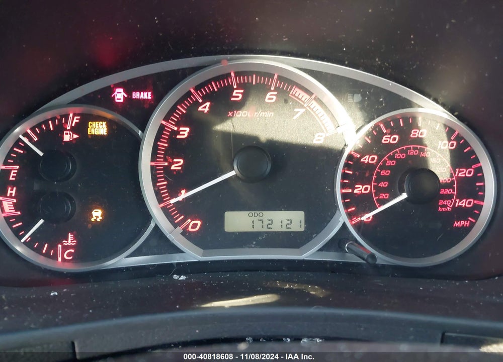 2012 SUBARU IMPREZA WRX VIN: JF1GR7E68CG200927