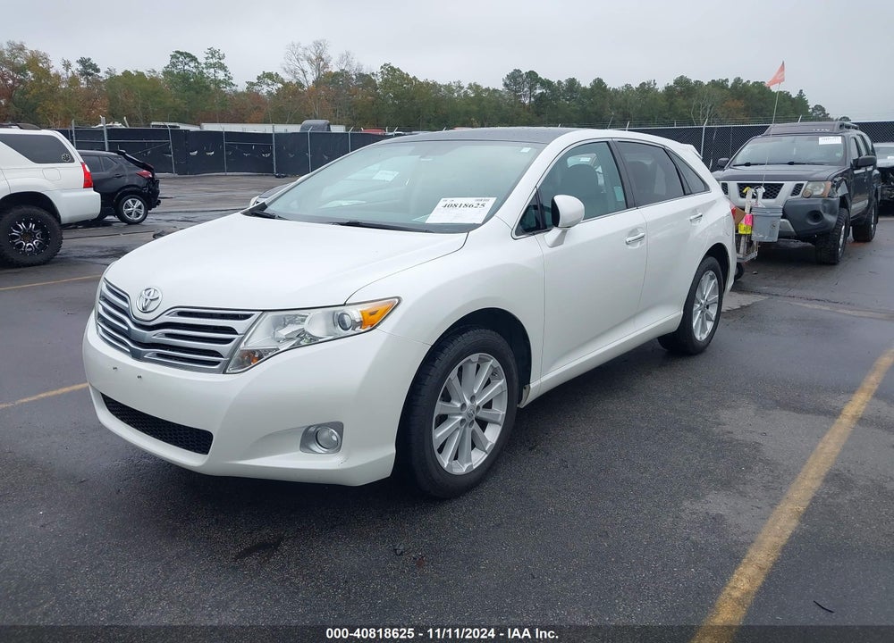 2012 TOYOTA VENZA XLE VIN: 4T3ZA3BB9CU061058