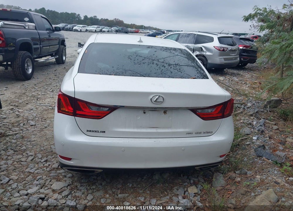 2013 LEXUS GS 350 VIN: JTHCE1BLXD5004060