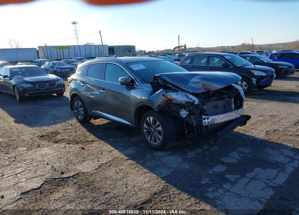 2015 NISSAN MURANO SL VIN: 5N1AZ2MH4FN249057