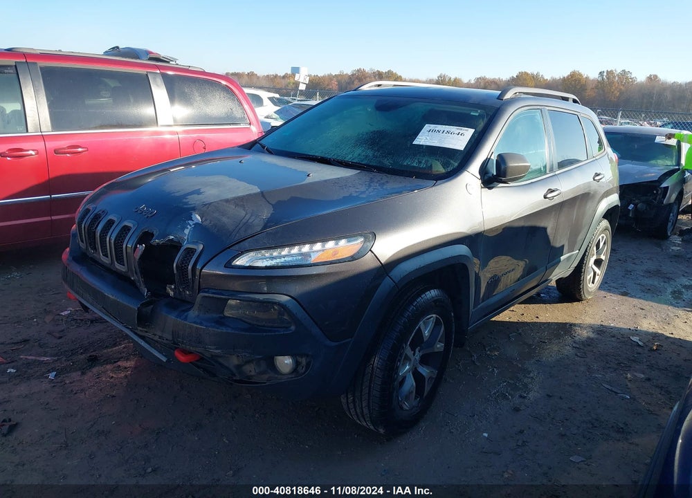 2015 JEEP CHEROKEE TRAILHAWK VIN: 1C4PJMBS7FW776651