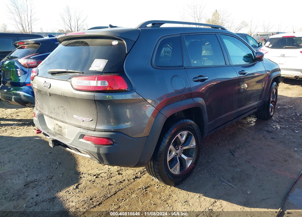 2015 JEEP CHEROKEE TRAILHAWK VIN: 1C4PJMBS7FW776651