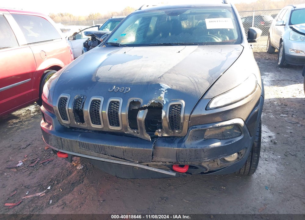 2015 JEEP CHEROKEE TRAILHAWK VIN: 1C4PJMBS7FW776651