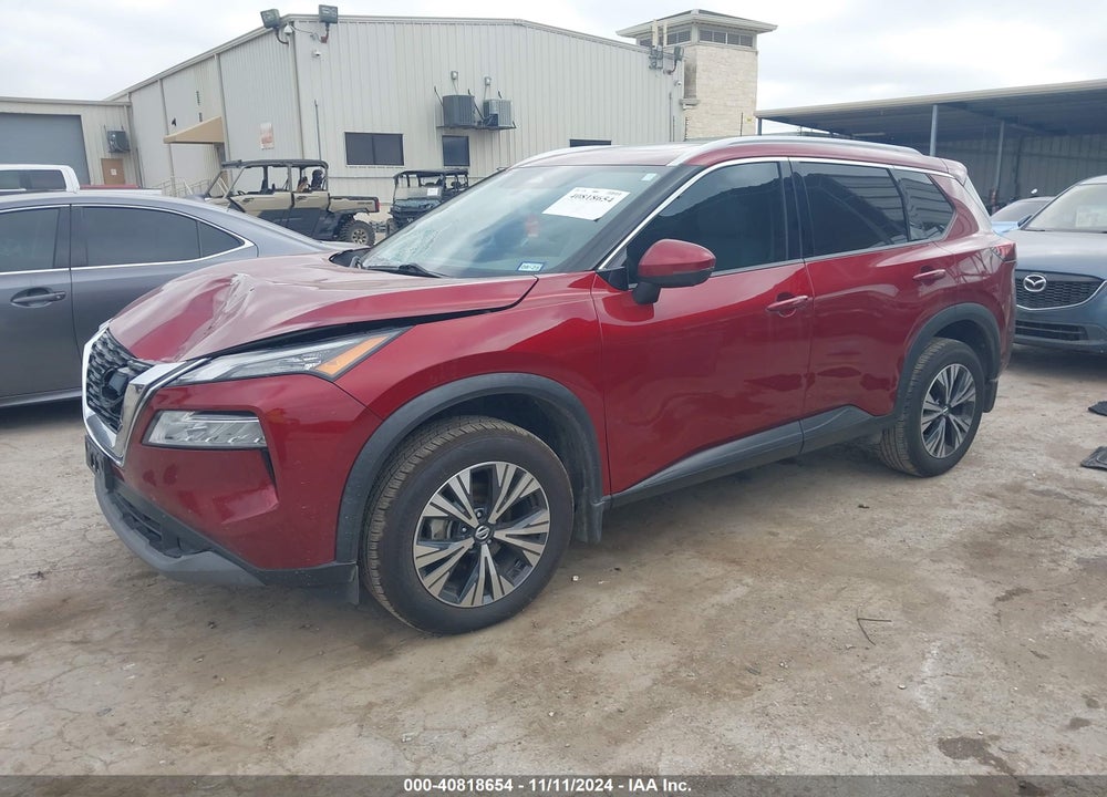 2021 NISSAN ROGUE SV FWD VIN: 5N1AT3BAXMC775344