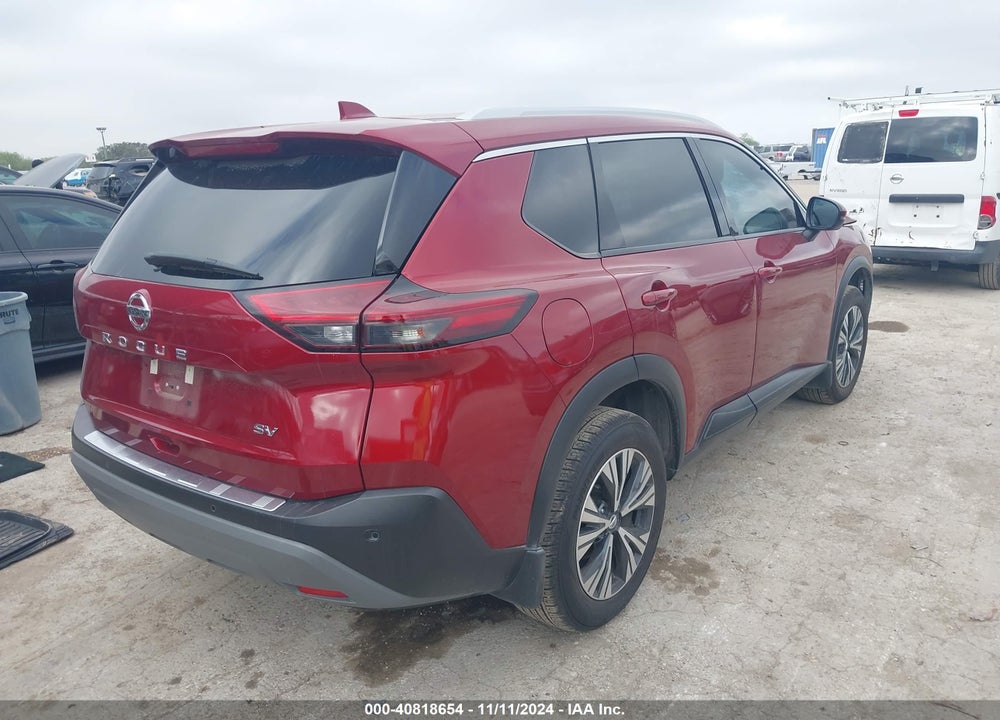 2021 NISSAN ROGUE SV FWD VIN: 5N1AT3BAXMC775344