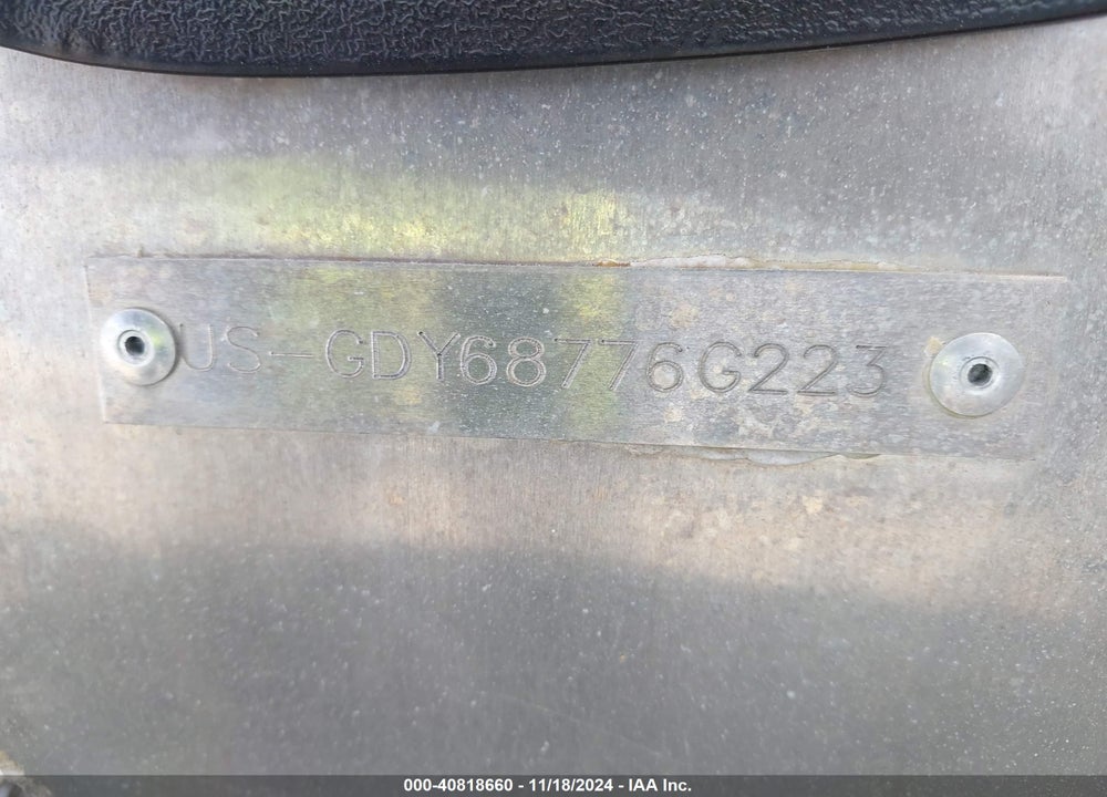 2023 GODFREY OTHER VIN: GDY68776G223