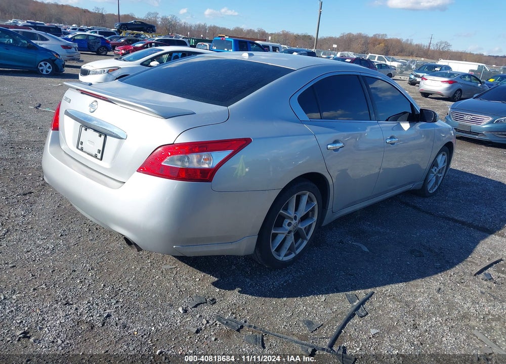 2009 NISSAN MAXIMA 3.5 SV VIN: 1N4AA51E49C842429