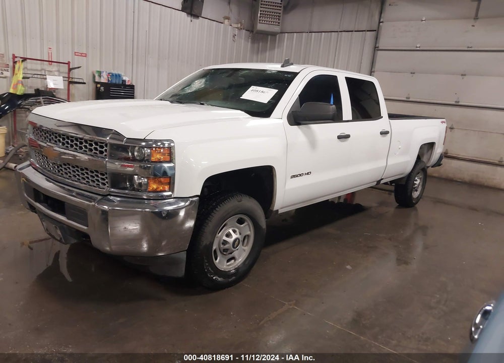 2019 CHEVROLET SILVERADO 2500HD WT VIN: 1GC1KREGXKF267512