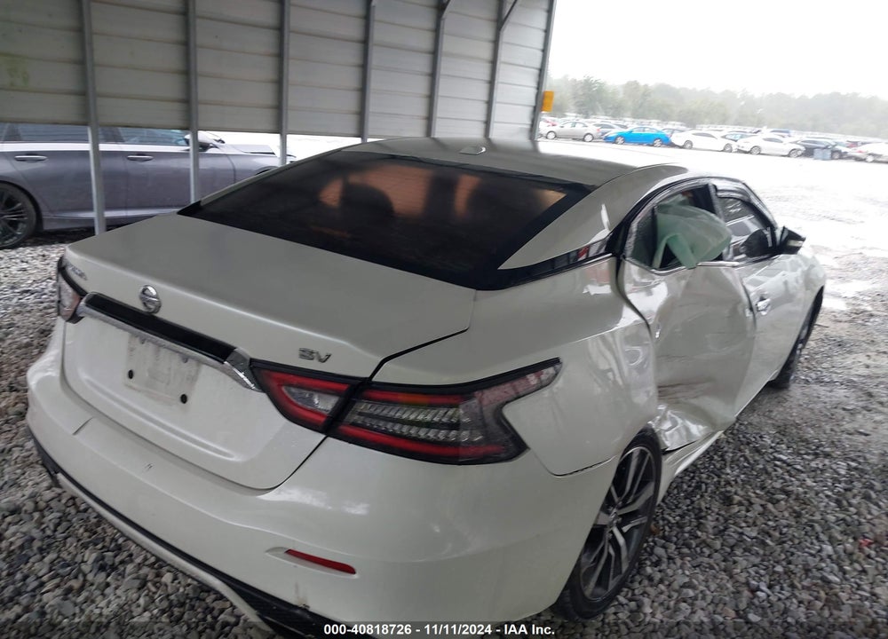 2019 NISSAN MAXIMA 3.5 SV VIN: 1N4AA6AVXKC369809