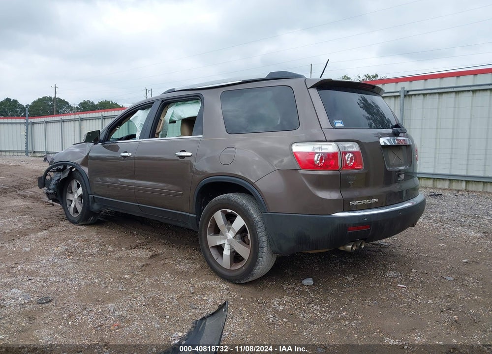 2012 GMC ACADIA SLT1 VIN: 1GKKRRED3CJ146717