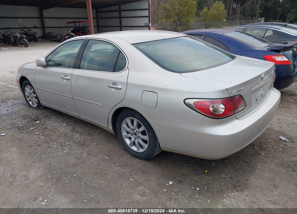 2004 LEXUS ES 330 VIN: JTHBA30G545014844