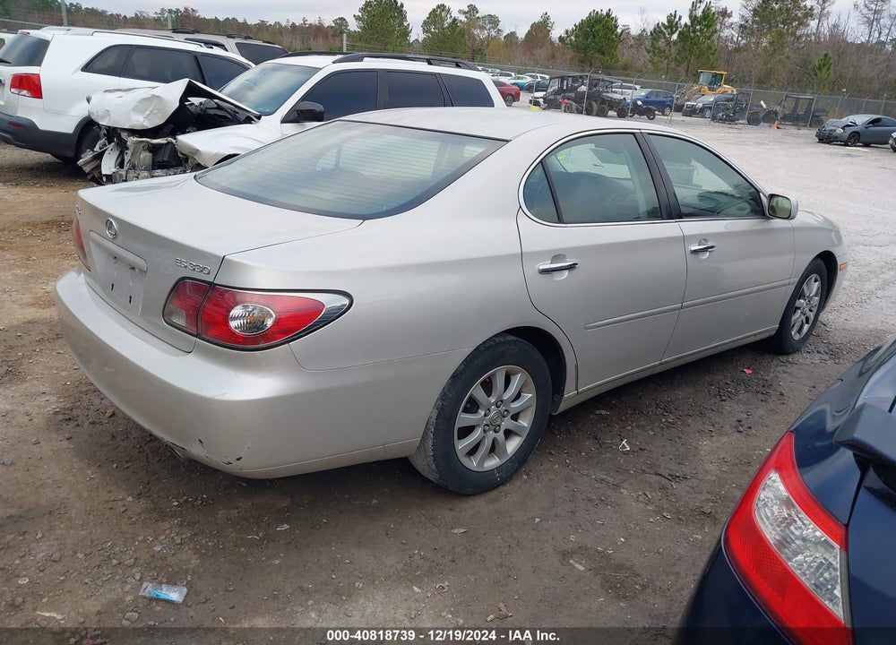 2004 LEXUS ES 330 VIN: JTHBA30G545014844