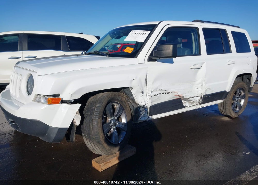 2016 JEEP PATRIOT SPORT SE VIN: 1C4NJRBB8GD627618