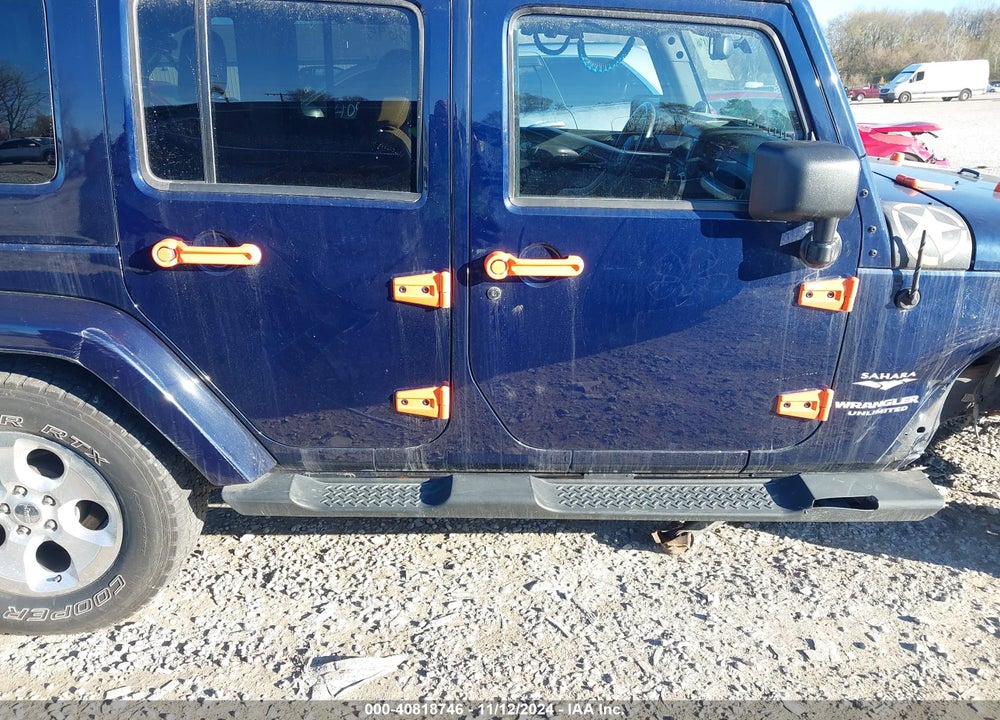 2013 JEEP WRANGLER UNLIMITED SAHARA VIN: 1C4BJWEG0DL548146