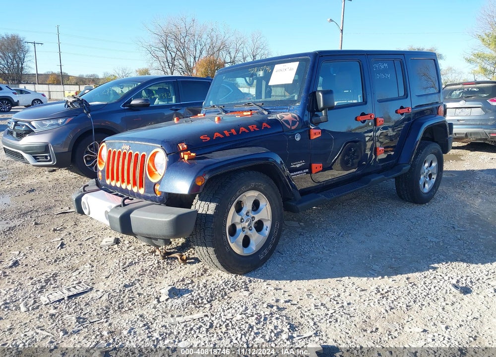 2013 JEEP WRANGLER UNLIMITED SAHARA VIN: 1C4BJWEG0DL548146