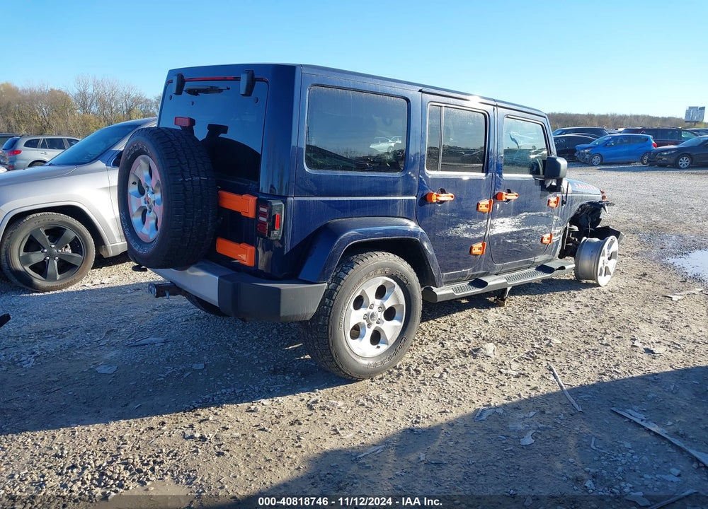 2013 JEEP WRANGLER UNLIMITED SAHARA VIN: 1C4BJWEG0DL548146
