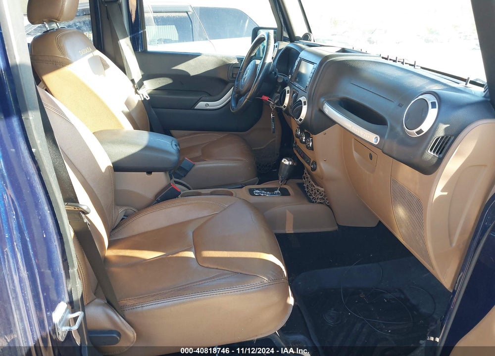 2013 JEEP WRANGLER UNLIMITED SAHARA VIN: 1C4BJWEG0DL548146