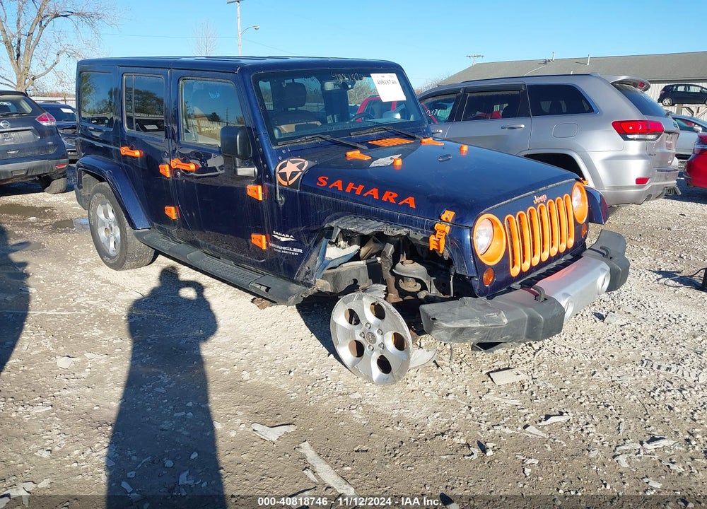 2013 JEEP WRANGLER UNLIMITED SAHARA VIN: 1C4BJWEG0DL548146