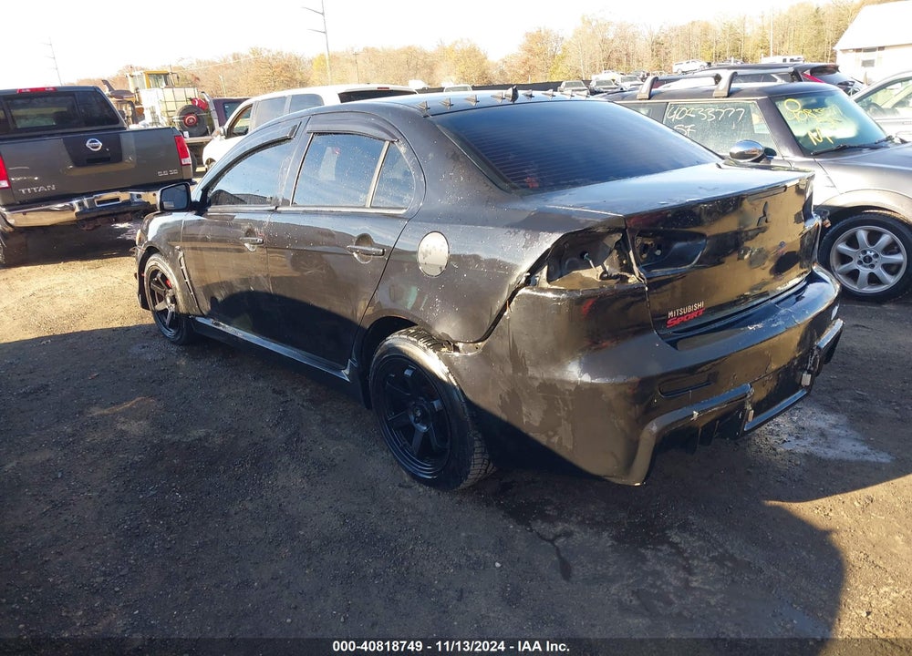 2008 MITSUBISHI LANCER DE/ES VIN: JA3AU26U98U009765