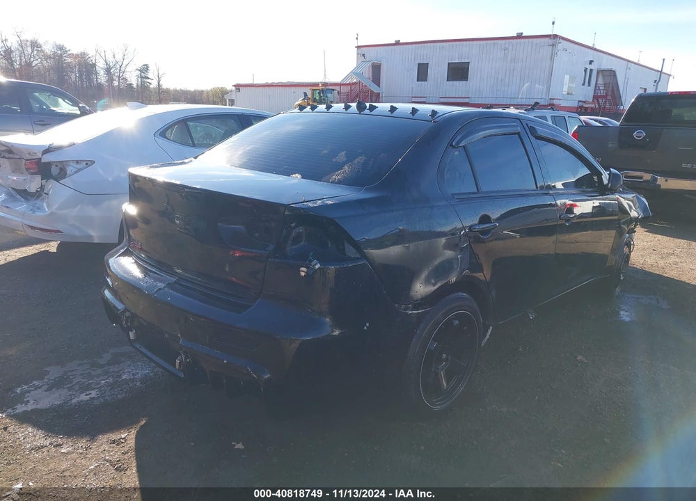 2008 MITSUBISHI LANCER DE/ES VIN: JA3AU26U98U009765