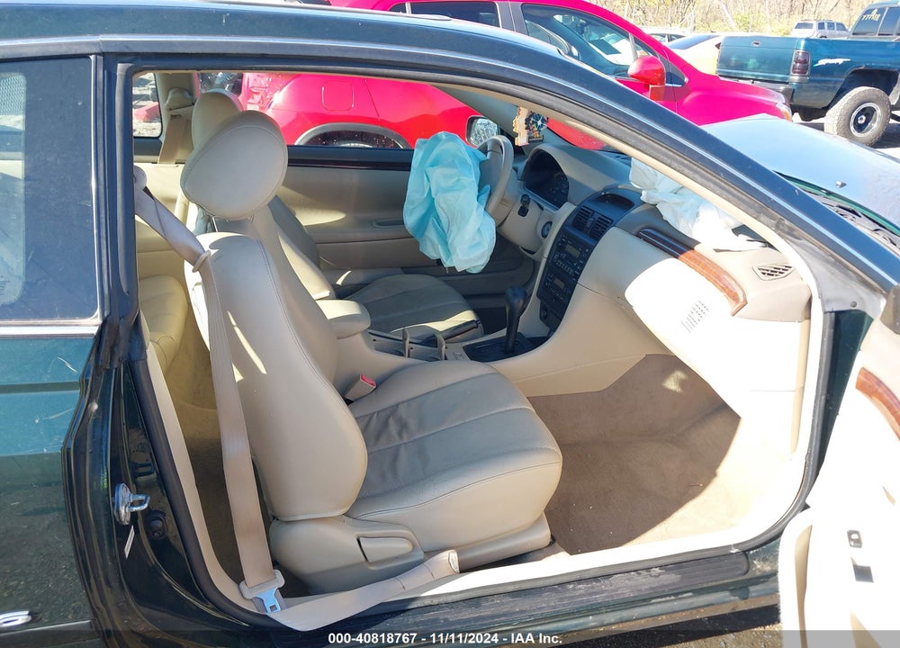 1999 TOYOTA CAMRY SOLARA SLE VIN: 2T1CF22PXXC228458