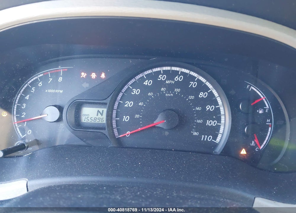 2013 TOYOTA SIENNA LE V6 8 PASSENGER VIN: 5TDKK3DC3DS398204